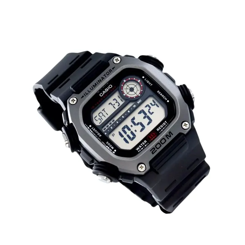 Casio Youth Digital Grey Dial Resin Men's Watch- DW-291H-1AVDF